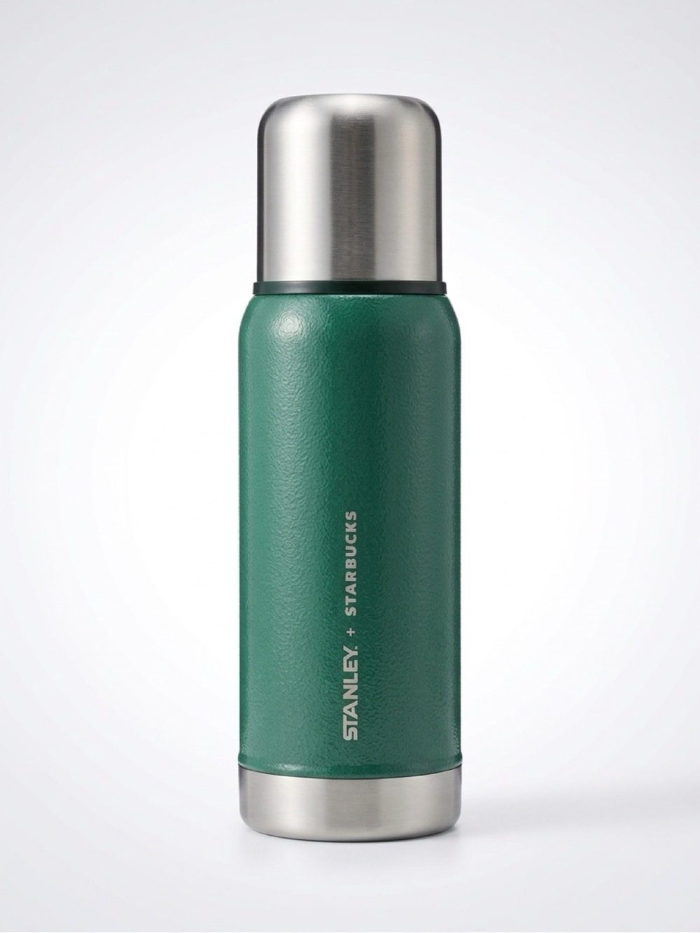 Starbucks x Stanley 17 oz Green Stainless Steel Vacuum Thermos Bottle Cup Lid